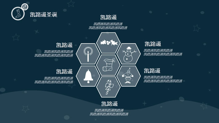 GIF动画教程-制作圣诞节PPT图表页.5:全民学PPT